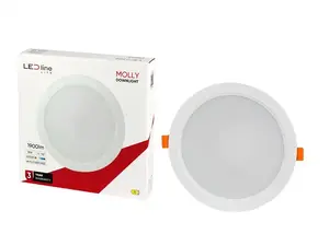 LED Line MOLLY Built-in LED Lamp, 18W, 4000K, White