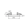 Встраиваемый светильник Kanlux Tiny Bord 37165 Photo 4