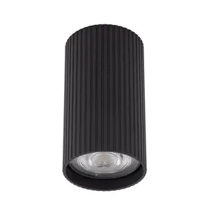TK Lighting Tune 10022 Ceiling Luminaire, GU10, Black