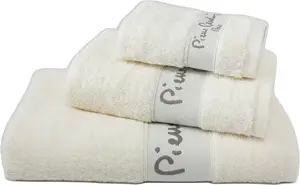 Pierre Cardin 3-Piece Towel Set, 450GSM, Milk Color