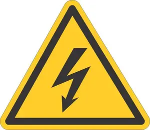 NENURODYTA_V Tension Warning Sticker 70x80mm