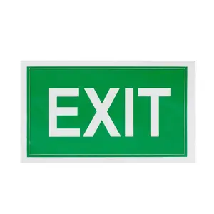 Exit Sign Sticker 100x180mm