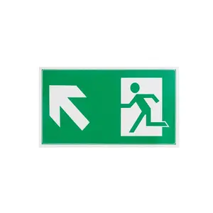 Exit Sign Sticker Top Left 100x180mm