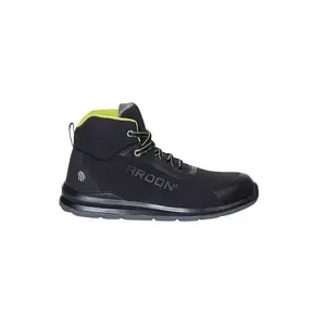 Ardon G3404 Men's Working Shoes, Black/Green, Size 44