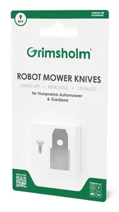 Grimsholm Replacement Blades for Husqvarna Automower, 9 Pieces