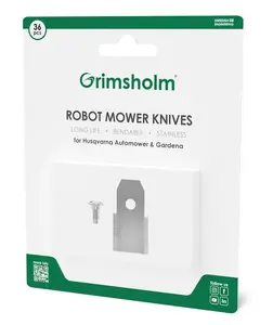 Grimsholm Replacement Blades for Husqvarna Automower, 36 Pieces