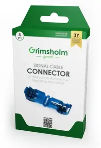 Grimsholm 181 Signal Cable Connectors for Automatic Charging Station, 4 Pieces