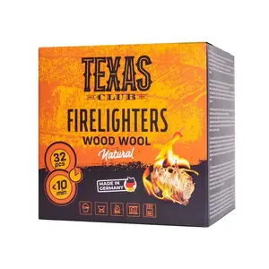 Разжигатель для гриля Texas Club, 32 шт.