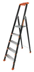 TUBESCA KOLOS Aluminum Ladder, 5 Steps