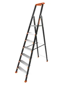 TUBESCA KOLOS Aluminum Ladder with 7 Steps