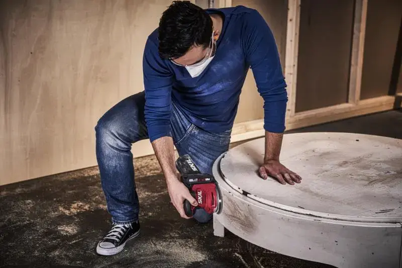Skil Red 3746CA Cordless Eccentric Sander 20 V Photo 2