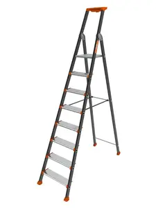 TUBESCA KOLOS Aluminum Ladder, 8 Steps