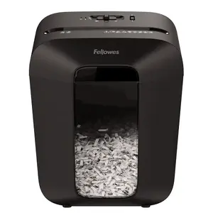 Шредер Fellowes Powershred LX50 для бумаги, перекрестная резка 4x37 мм, корзина 17 л