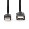 Кабель Nedis USB 2.0 USB-A на USB-A 1 м Photo 2