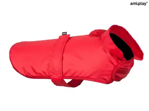 Amiplay Bristol Dog Raincoat, Red