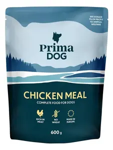 Mitrā suņu barība PRIMA Chicken Meal 0,6 kg