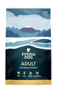 Сухой корм для собак Prima с курицей и картофелем, 3 кг