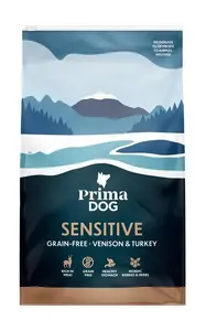 Сухой корм для собак PRIMA с индейкой и олениной, 3 кг