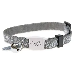 Karlie Simon's Cat Collar, 20-30cm x 10mm, Grey
