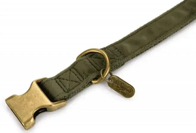KARLIE Lotte Velura Dog Collar 260-400mm x 15mm Photo 2