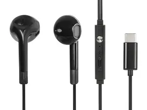 BLOW B-17 Wired Headphones with USB-C Connector, Black