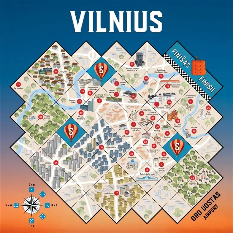 Настольная игра NENURODYTA_V Vilnius Photo 2