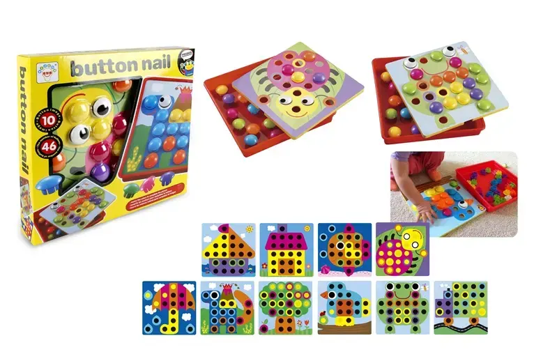 Puzzle Button Nail 1260 by NENURODYTA_Z Photo 2