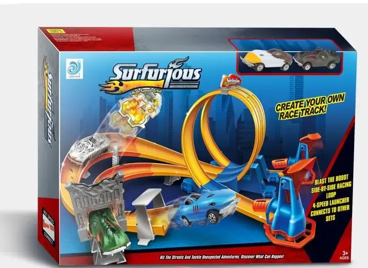 Surfurjous 9988-51 Car Track Set Photo 2