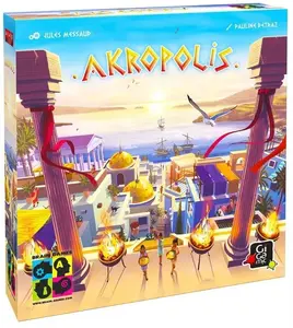 Brain Games Akropolis Table Game, Multilingual Edition