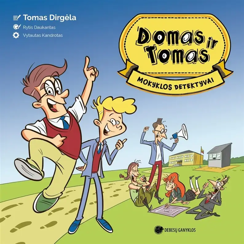 Настольная игра Domas ir Tomas Mokyklos Detektyvai Photo 2