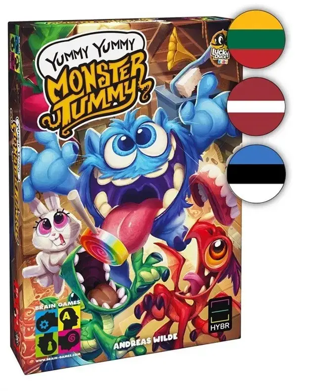 Brain Games Yummy Yummy Monster Tummy Table Game Photo 2