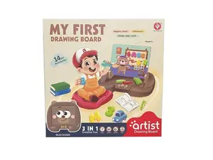 Magnetic double-sided drawing board Bear 050-63