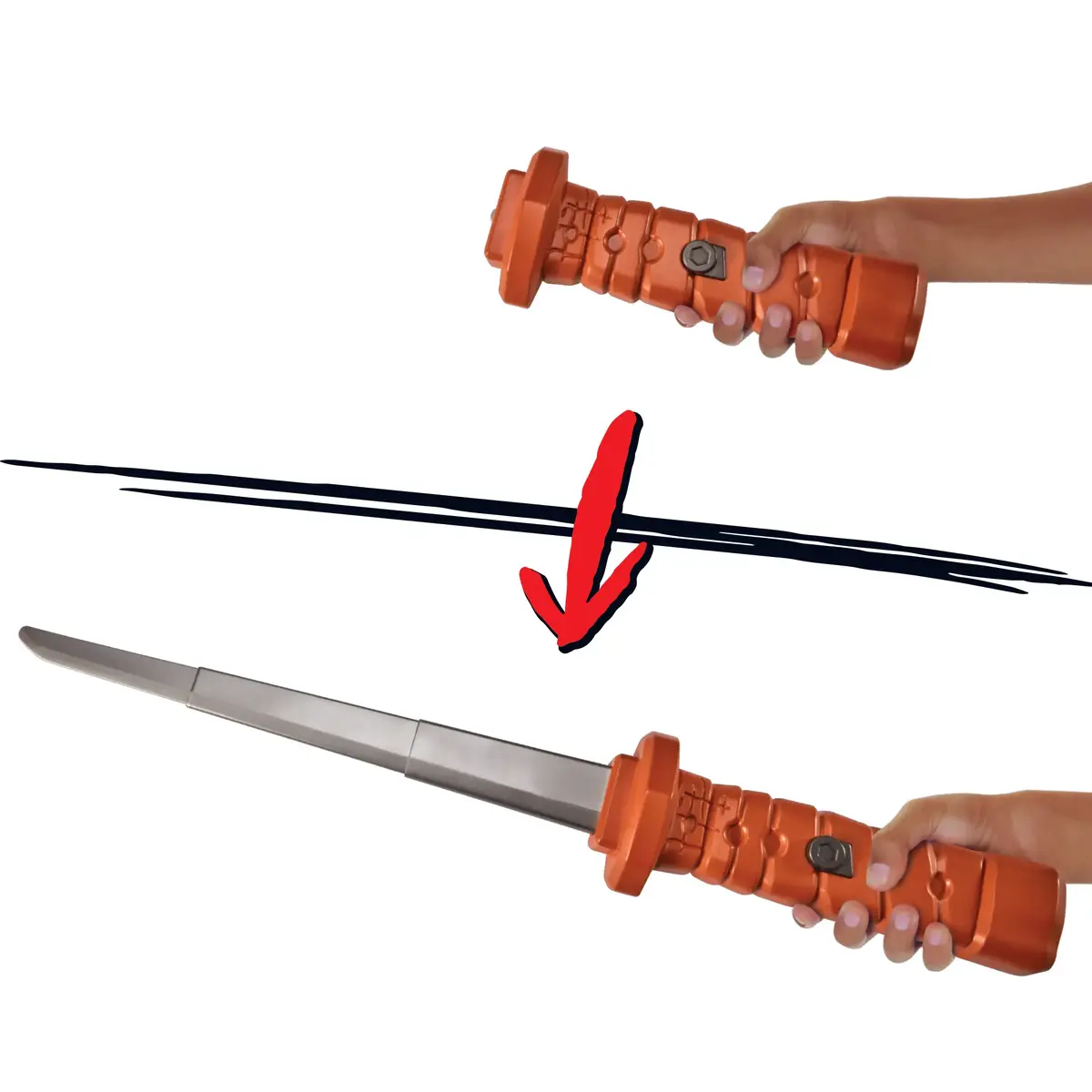 TMNT Leonardo Transforming Katana Sword Toy Photo 3
