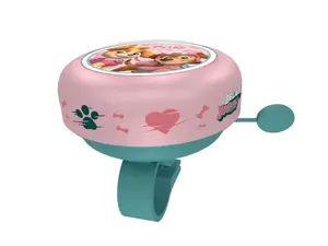 Paw Patrol Bicycle Bell, Pink, Plastic and Metal