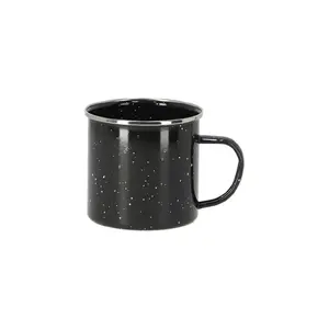 Esschert Design FF220 Enamelled Steel Cup 0.49L, 12-Piece Set