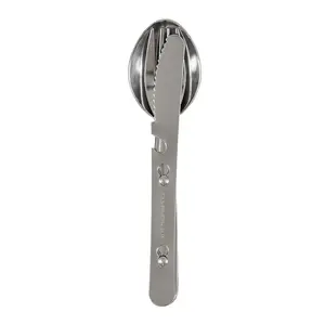 Highlander CP001 Tourist Cutlery Set, Stainless Steel