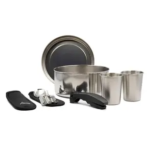 Laken Stainless Steel Pot Set, 1.25 l, Silver