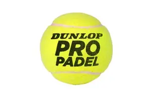 Мячи для падел-тенниса Dunlop PRO Padel, 3 шт.