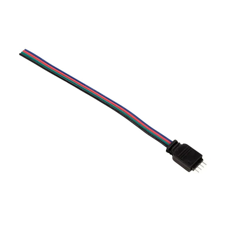Savienotājs RGB LED lentei NENURODYTA_V RGB-LED-PIN-M