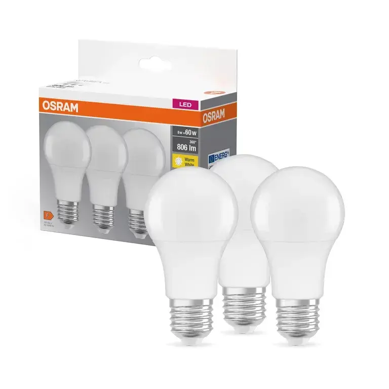 Светодиодная лампа Osram E27 8.5Вт 2700K Photo 4