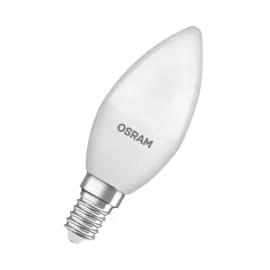 Osram LED Bulb, 4.9W, E14, 470 lm, 2700K Warm White