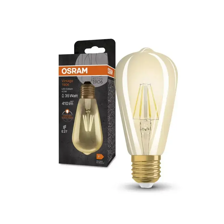 Osram LED Bulb E27 4W 2400K Photo 3