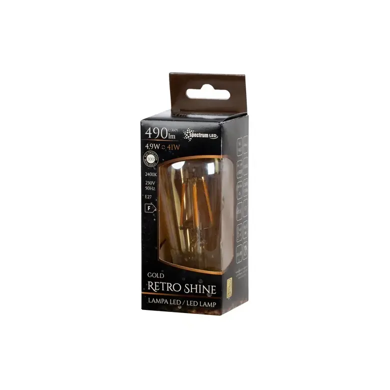 Spectrum ST58 LED Bulb E27 4.9W 490lm 2400K Photo 2