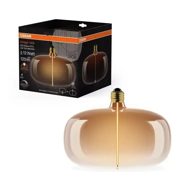 Osram LED spuldze E27 4W 1800K aptumšojama Photo 2