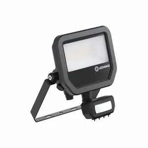 Ledvance LED Floodlight, 1600-2400 lm, 4000K, IP65, Black