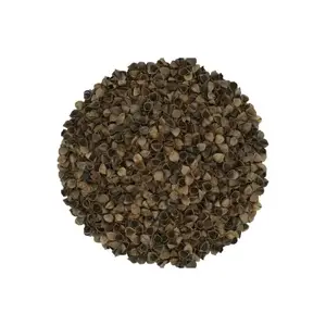 BIORINA griķu sēnalu mulča, 3-5 mm, 50 l, brūna