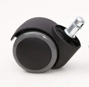 Happygame Replacement Castors for Gaming Chairs, Black, 5 Pieces