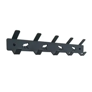 Вешалка для одежды GLORI_IR_KO Glori PK455-R2, 44 см, антрацитово-серый