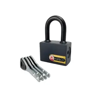 ASPECT ZN-S-Pr60-A Padlock, 30 mm, Black