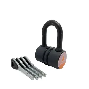 ASPECT ZN-S-55-A Padlock, 38 mm, Black